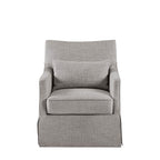 Skirted Swivel Chair