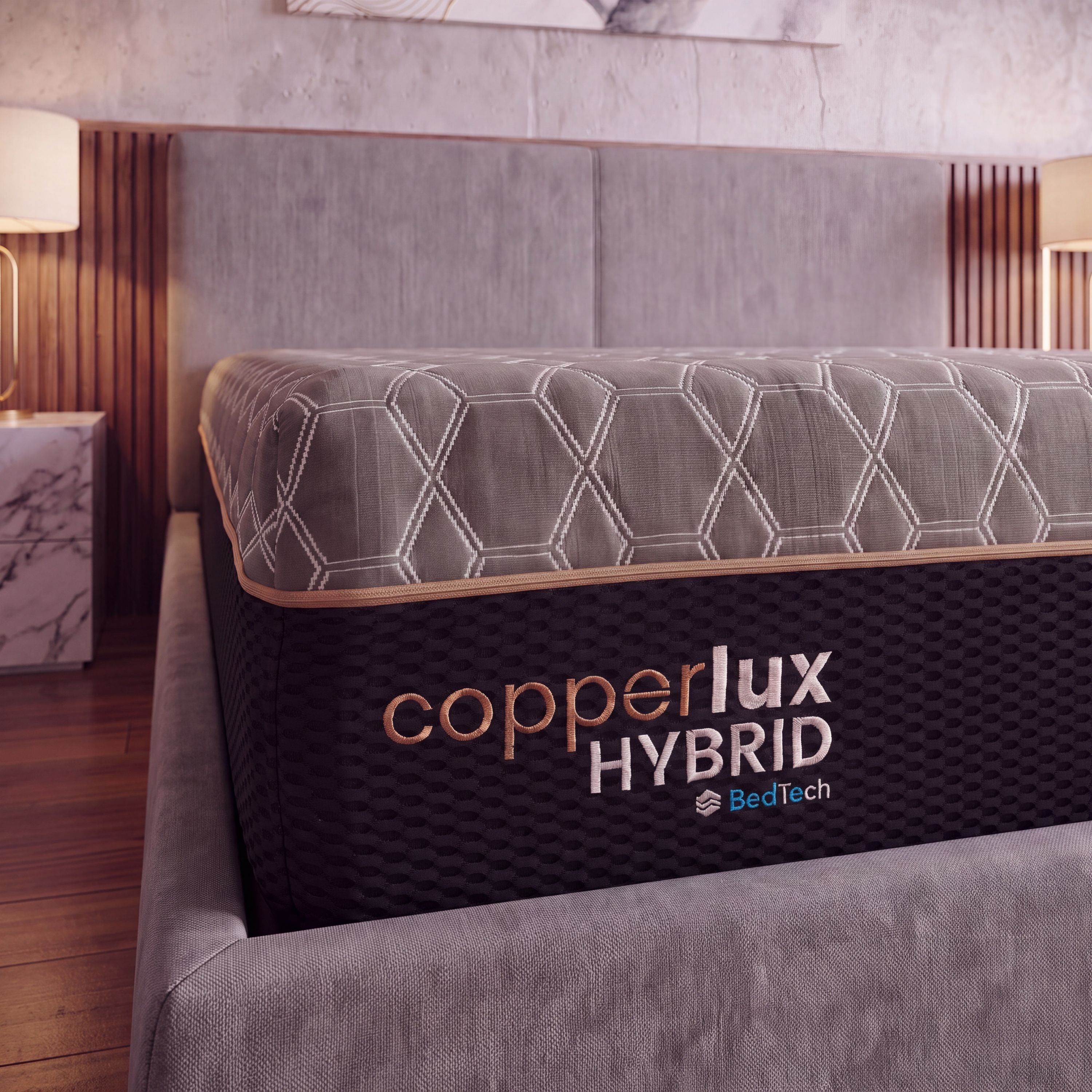 Copper Lux Hybrid 14" Queen Mattress