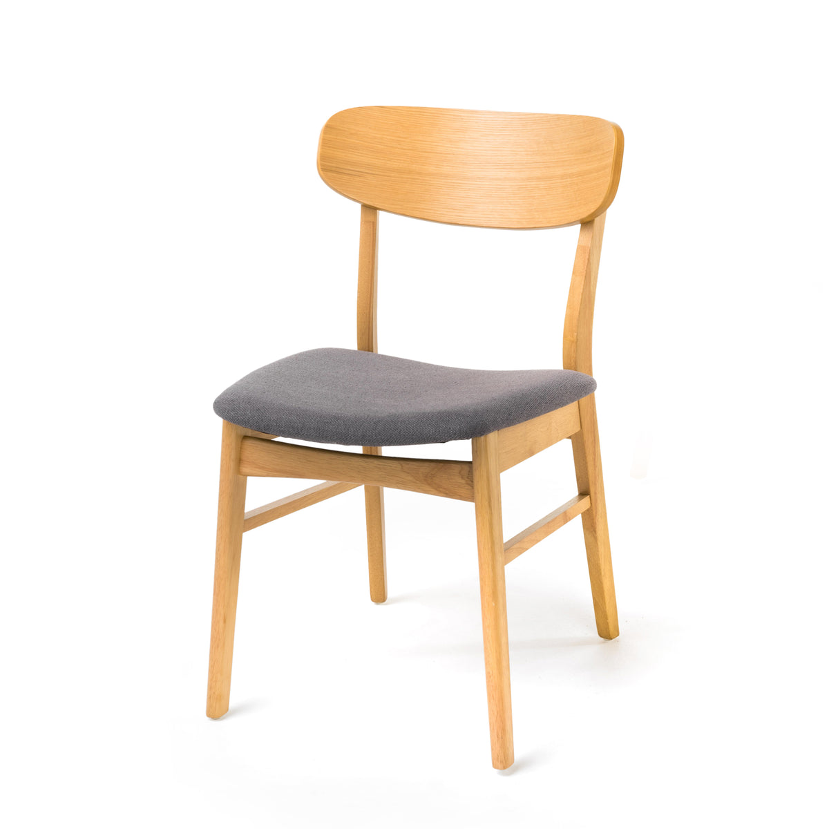 Upholstered Chenille Fabric Dining Chair Set of 2