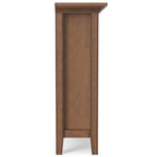 Redmond 36 Inch Wide Solid Wood Entryway Storage Cabinet in Rustic