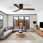 52 Inch Indoor Ceiling Fan With Lights