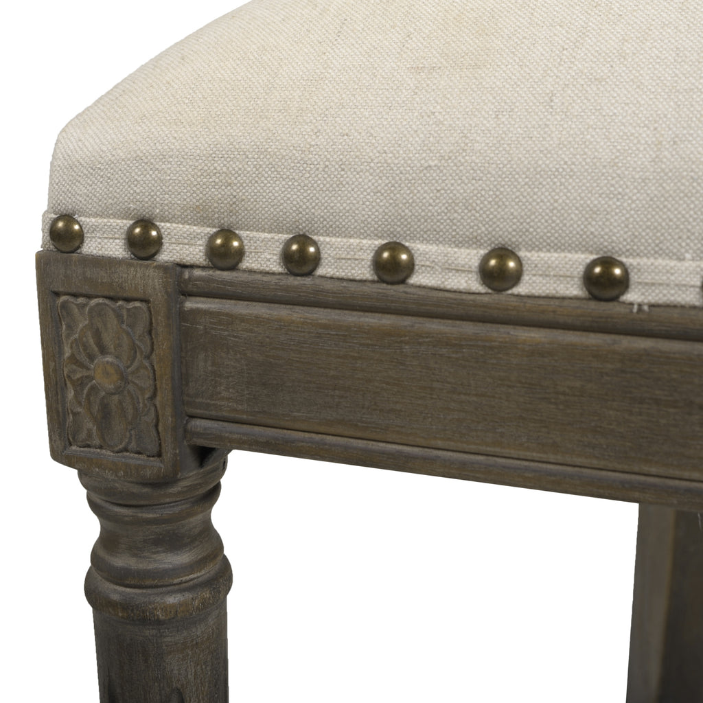 Paris 26.5" Farmhouse Counter Height Bar Stool