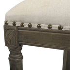 Paris 26.5" Farmhouse Counter Height Bar Stool