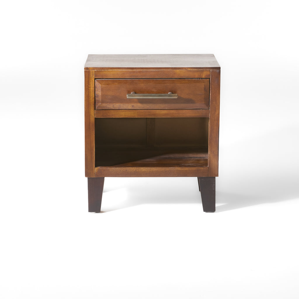 Acacia Wood End Table