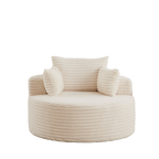 50"L Corduroy Sponge Single Sofa