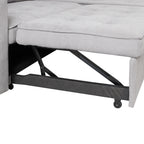 104.5" Pull Out Sleeper Sofa Reversible L-Shape Sectional Couch