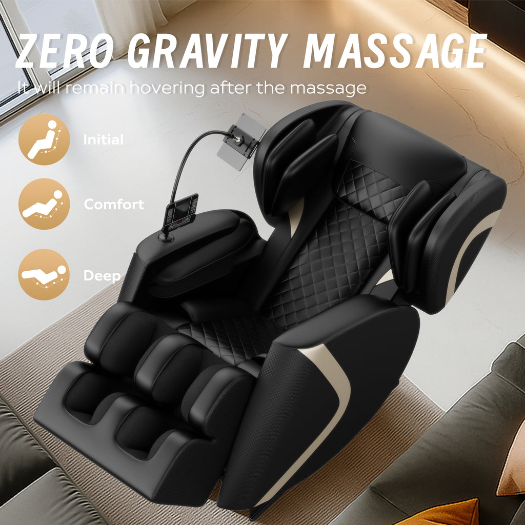 Massage Chair Recliner with Zero Gravity & Full Body Air Pressure