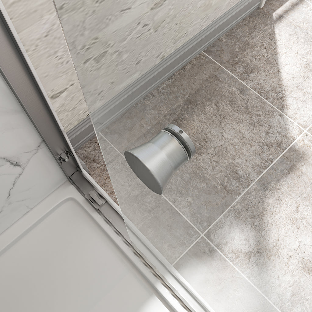 55"-60" W x 72" H Matte Shower Doors
