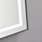 36" x 24" LED Bathroom Mirror with Front and Backlight
