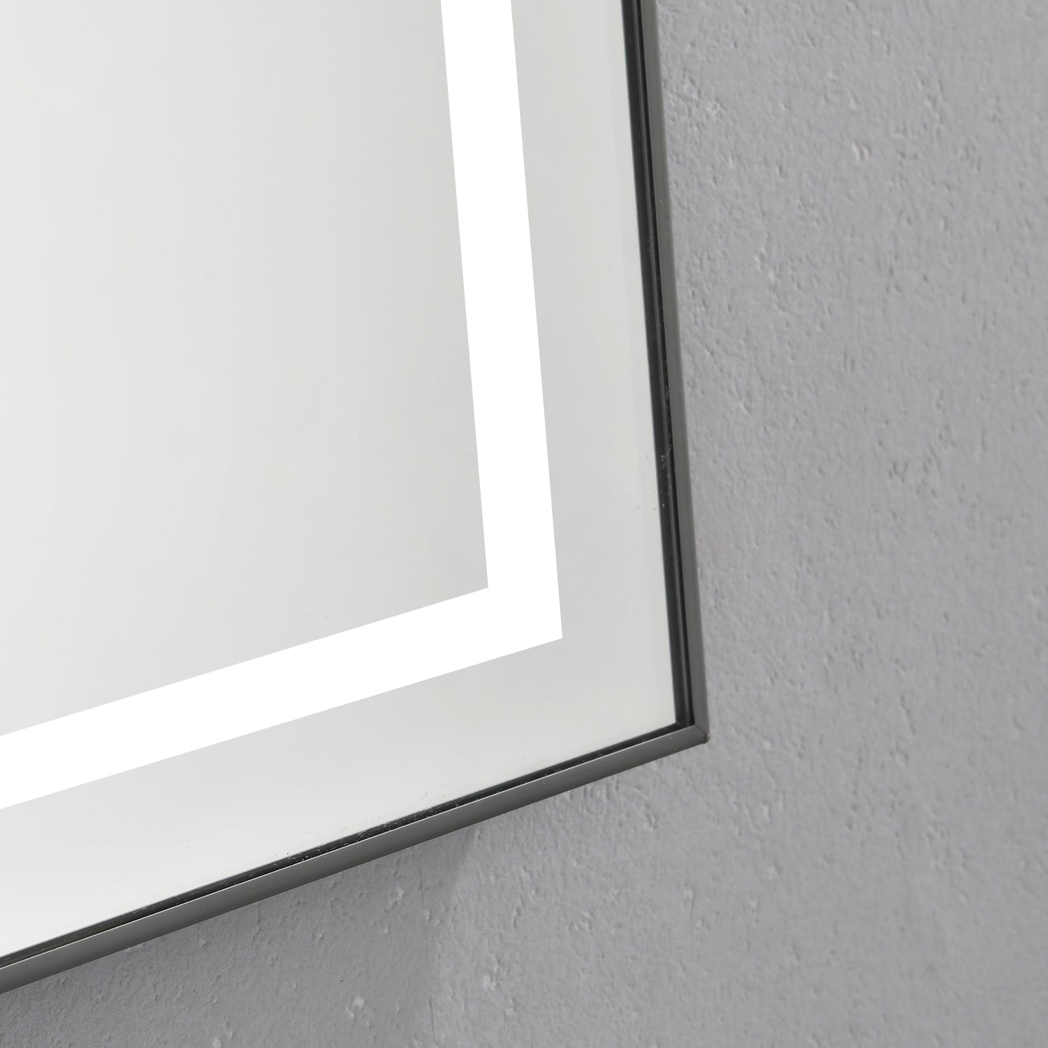 36" x 24" LED Bathroom Mirror with Front and Backlight