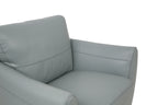 Valeria Watery Leather Chair (Assembled)