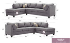 Malone G642B-SC Sectional (3 Boxes)