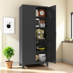 71'' 2 Shapely Doors Cabinet