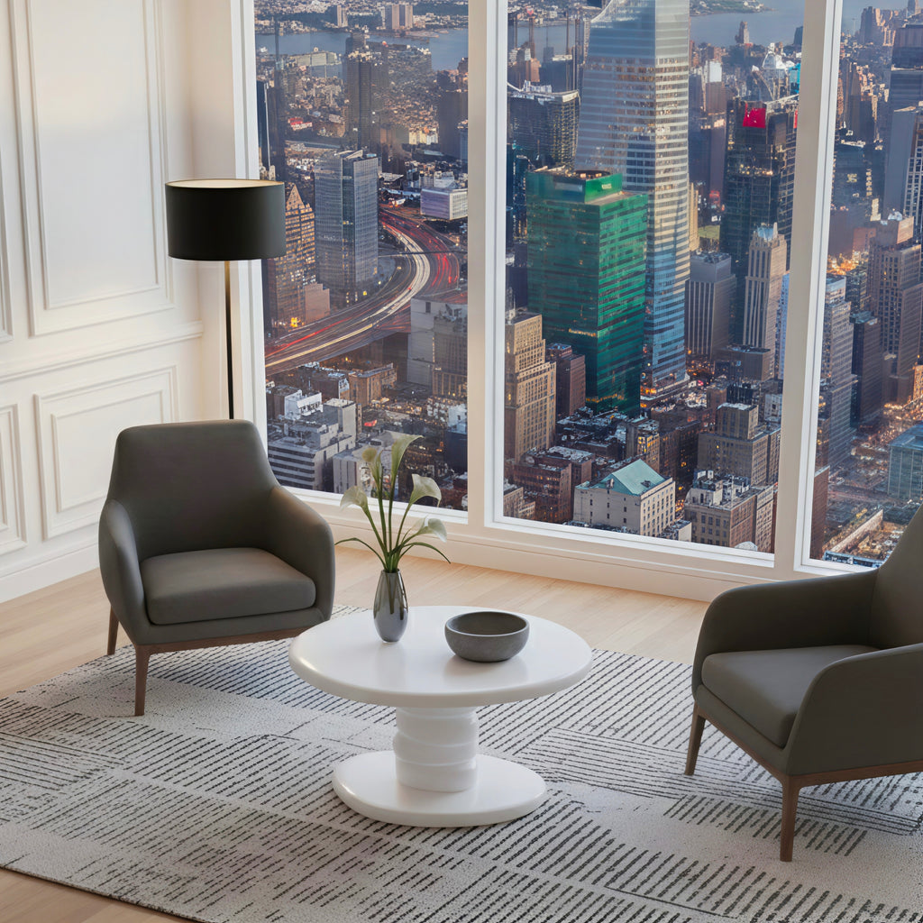 Modern Cobblestone End Table