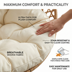 Foldable Hanging Egg Chair with Stand