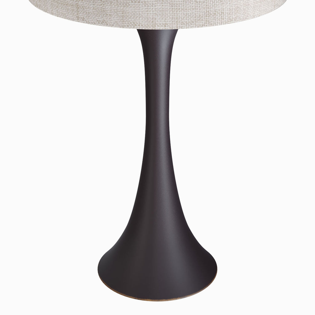 24" Contemporary Metal Table Lamp in Oil Rubbed Bronze