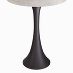 24" Contemporary Metal Table Lamp in Oil Rubbed Bronze
