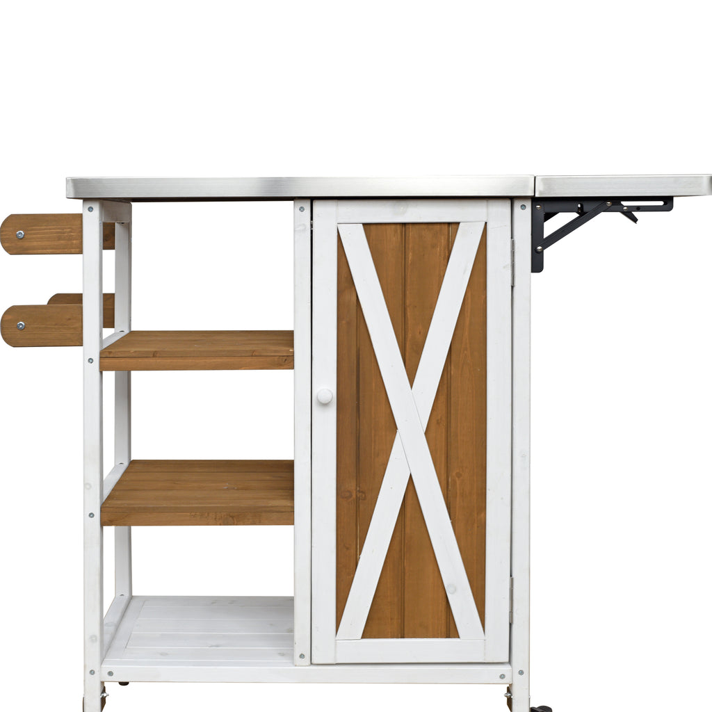 Foldable Outdoor Kitchen Island