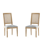 Set of 2 French Country Dining Chairs