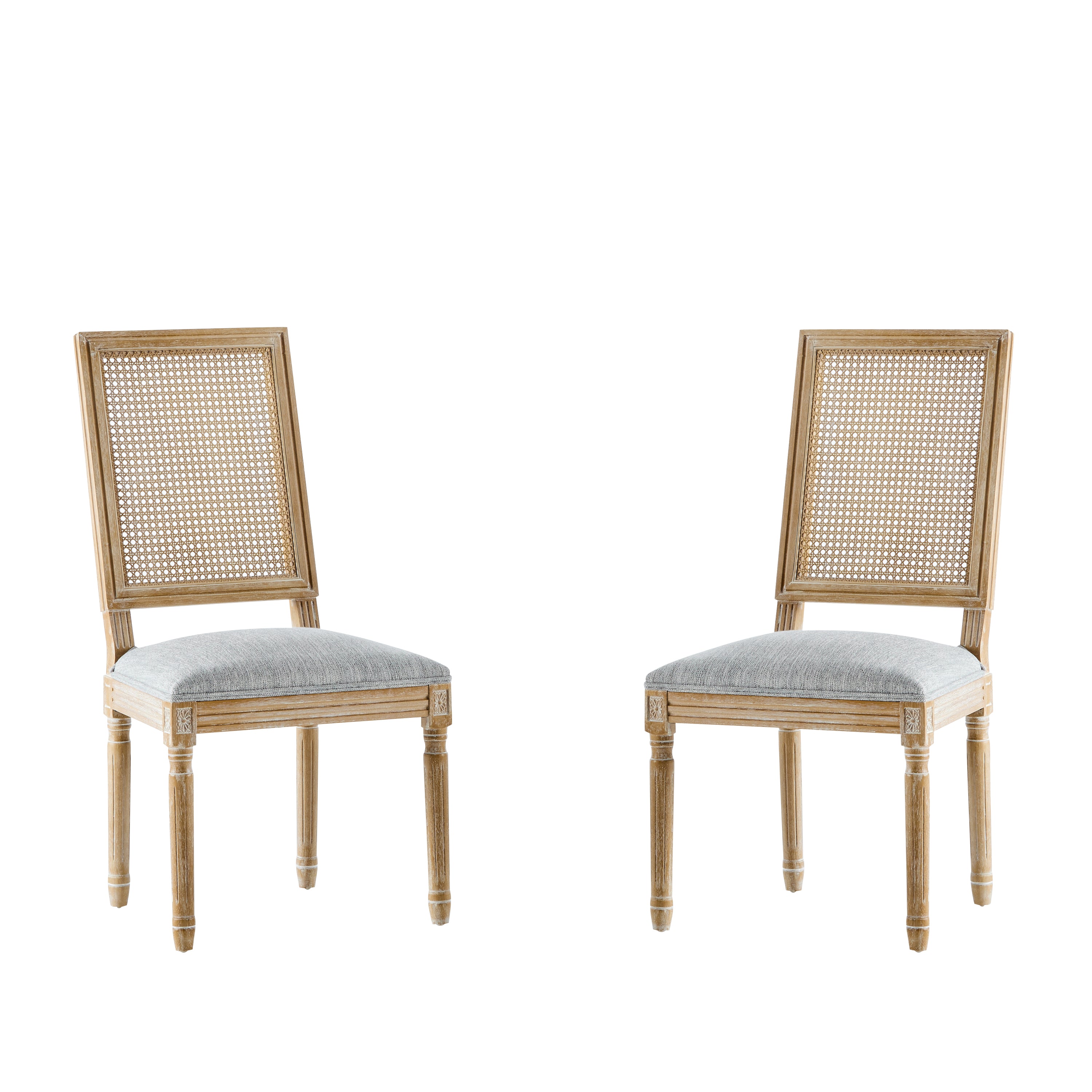 Set of 2 French Country Dining Chairs