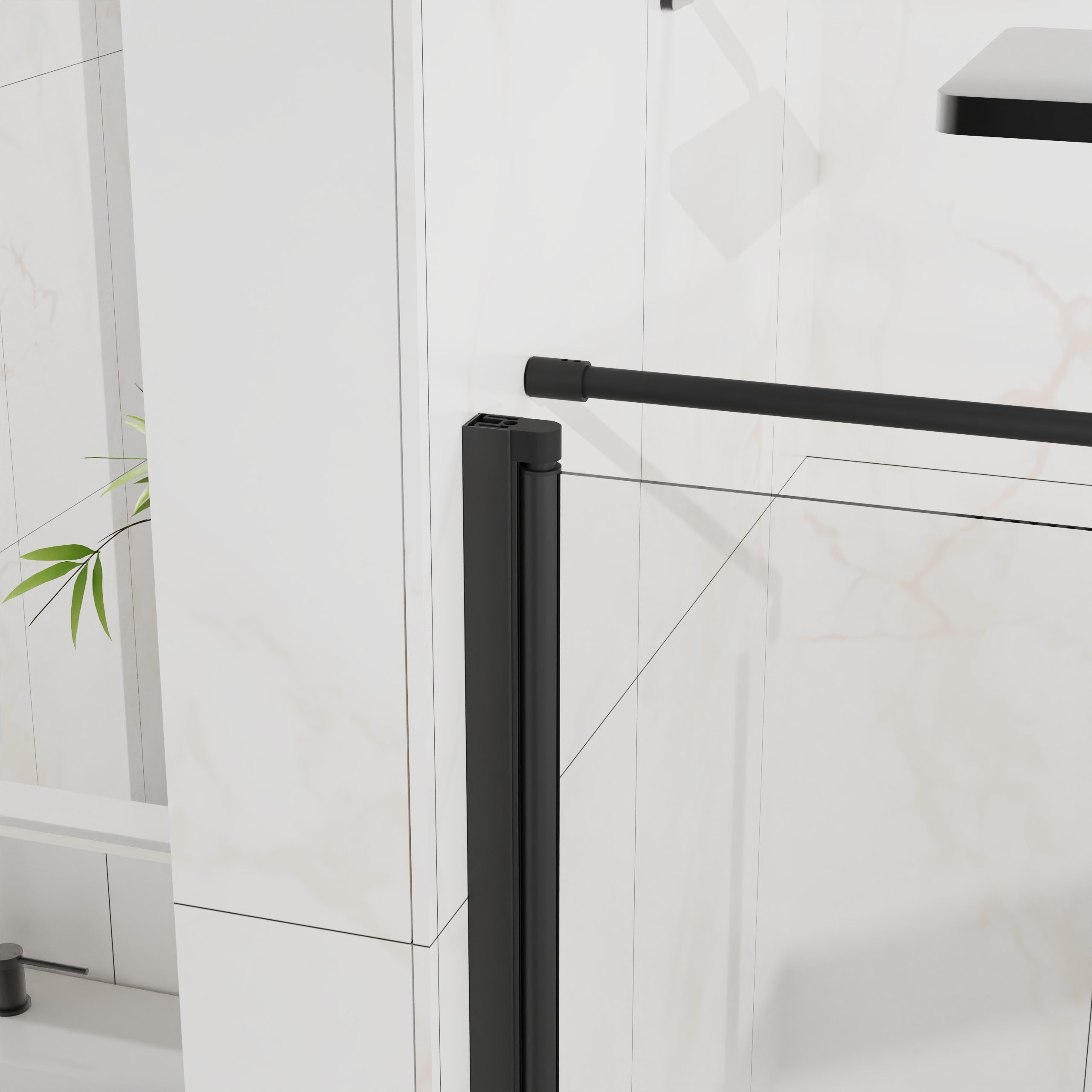Goodyo Shower Enclosure 36 in. D x 36 in. W x 72 in. H