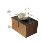 ARAI 30" Bathroom Vanity & Sink