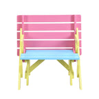Kid's Multi-Functional Arm Chair, Table + 2 Benches (All-in-one)