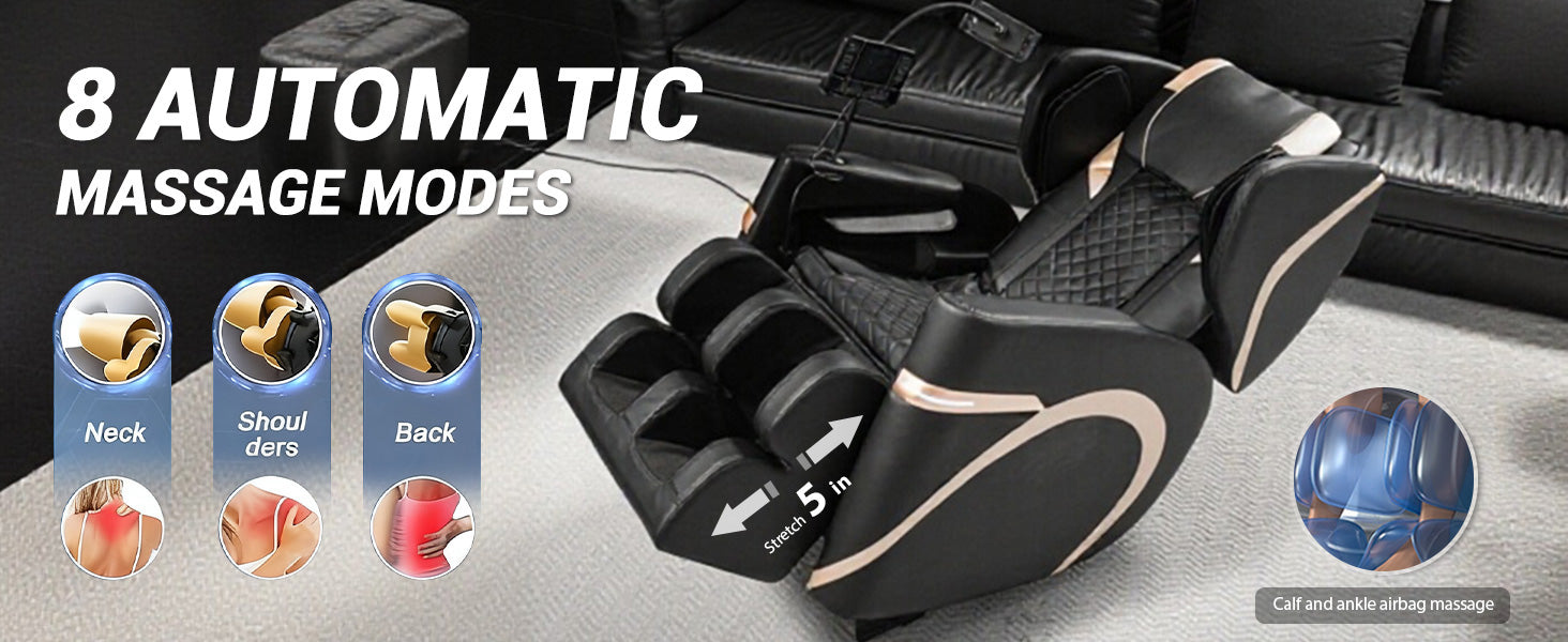 2026 Massage Chair Recliner With Zero Gravity