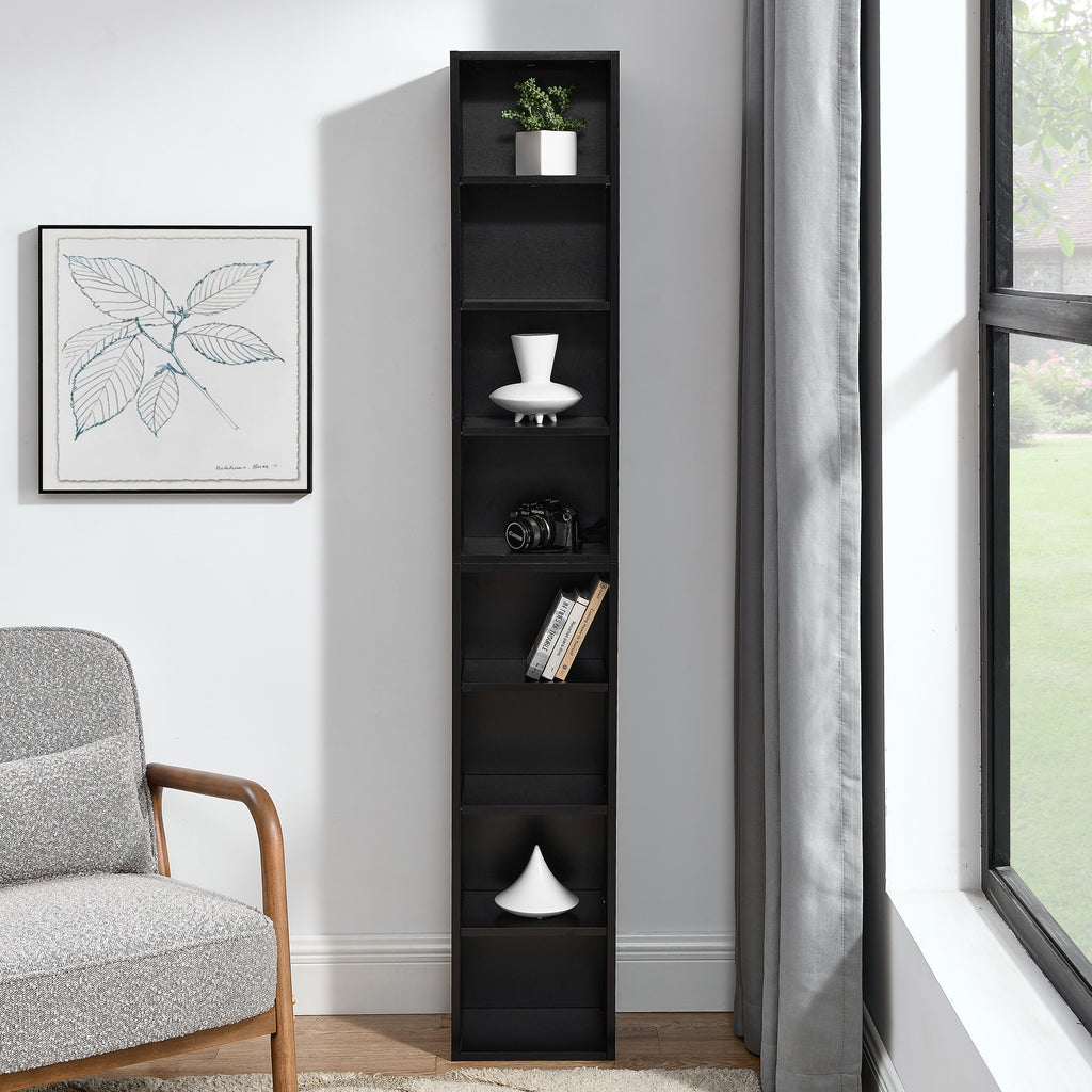 8-Tier Media Tower Rack