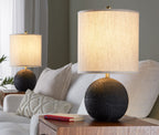 23" Contemporary Polyresin Table Lamp in Matte