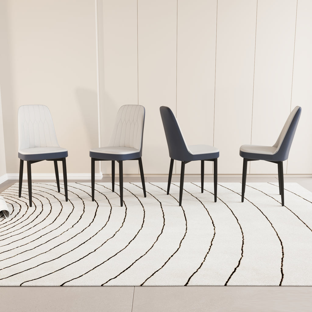 Set of 4 Modern Dining Chairs