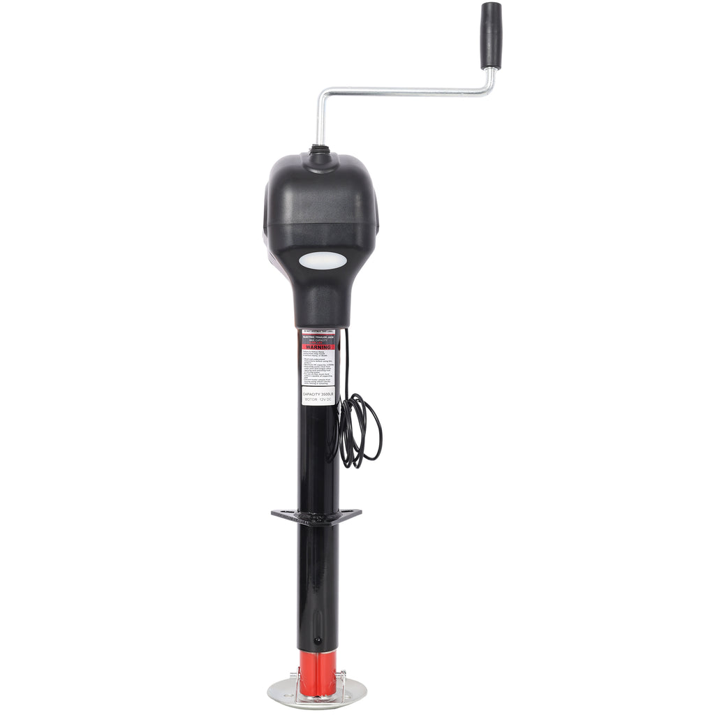 3500lbs Electric Power Tongue Jack for RV Trailer & Camper