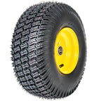 Set of 2 Lawn Mower Tires and Wheel Assembly