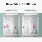 Frameless Single Sliding Soft-Close Shower Doors