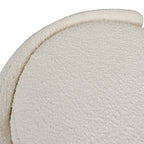 Fuji 43" Upholstered Oval Storage Bench