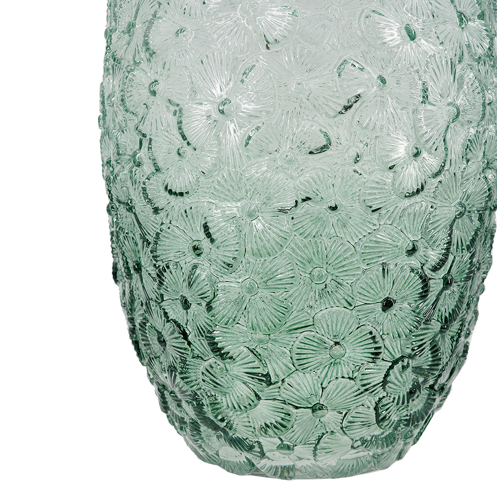 D7.9x13.4"H Ombre Glass Vase