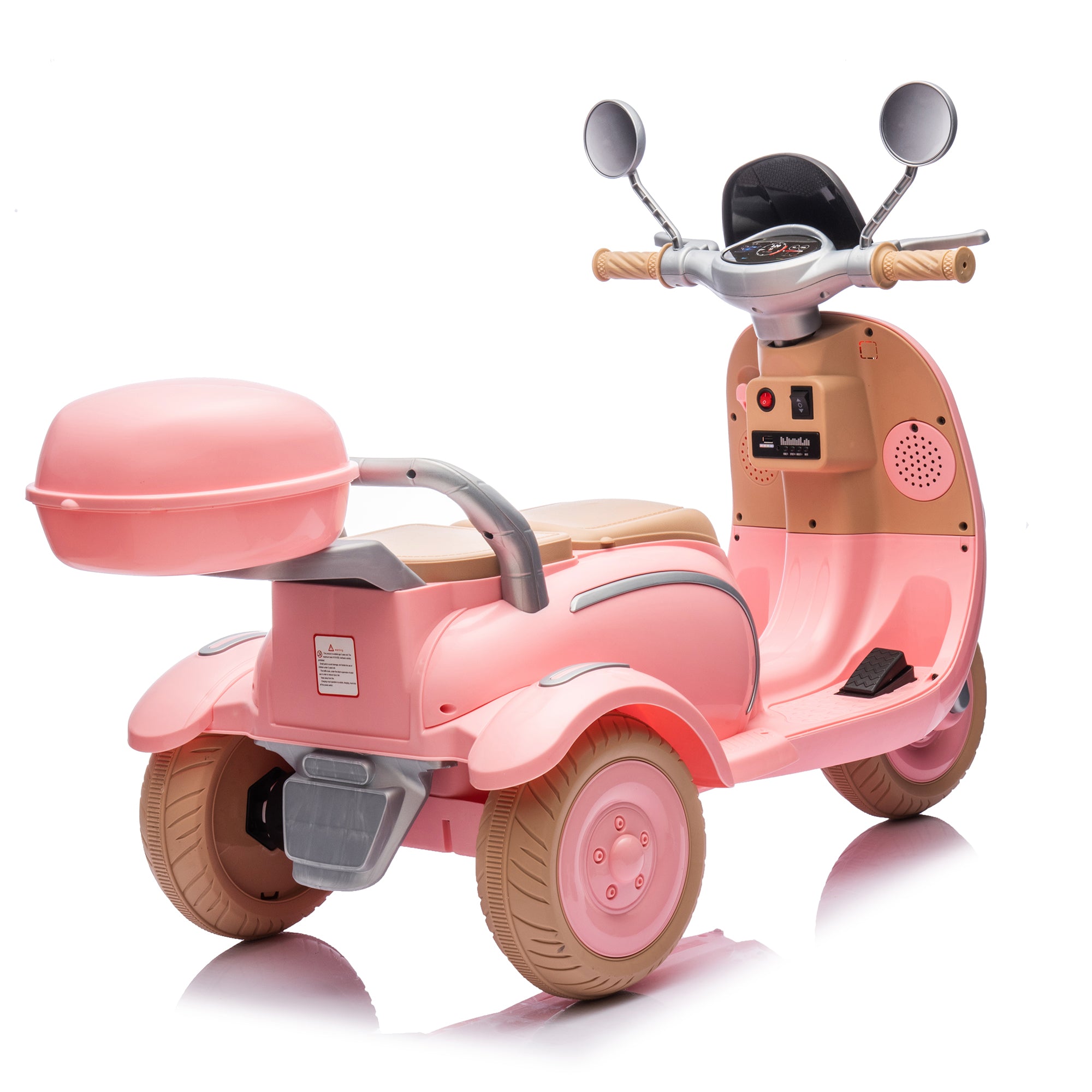 12V Two-Motors Kids Ride On Electric Motorcycle