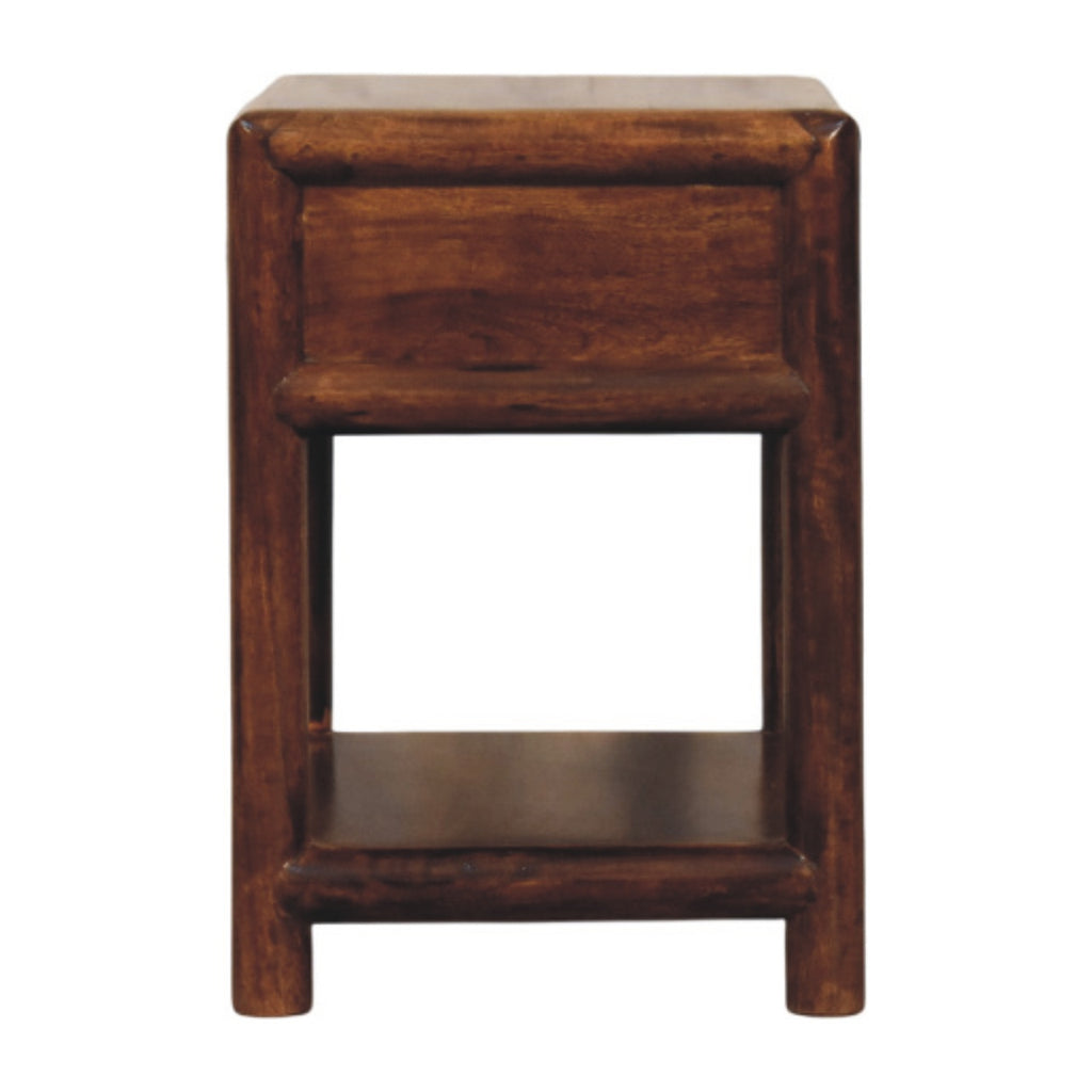 Solid Wood Regency Chestnut Nightstand