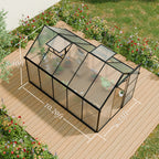 6x10 FT Polycarbonate Greenhouse