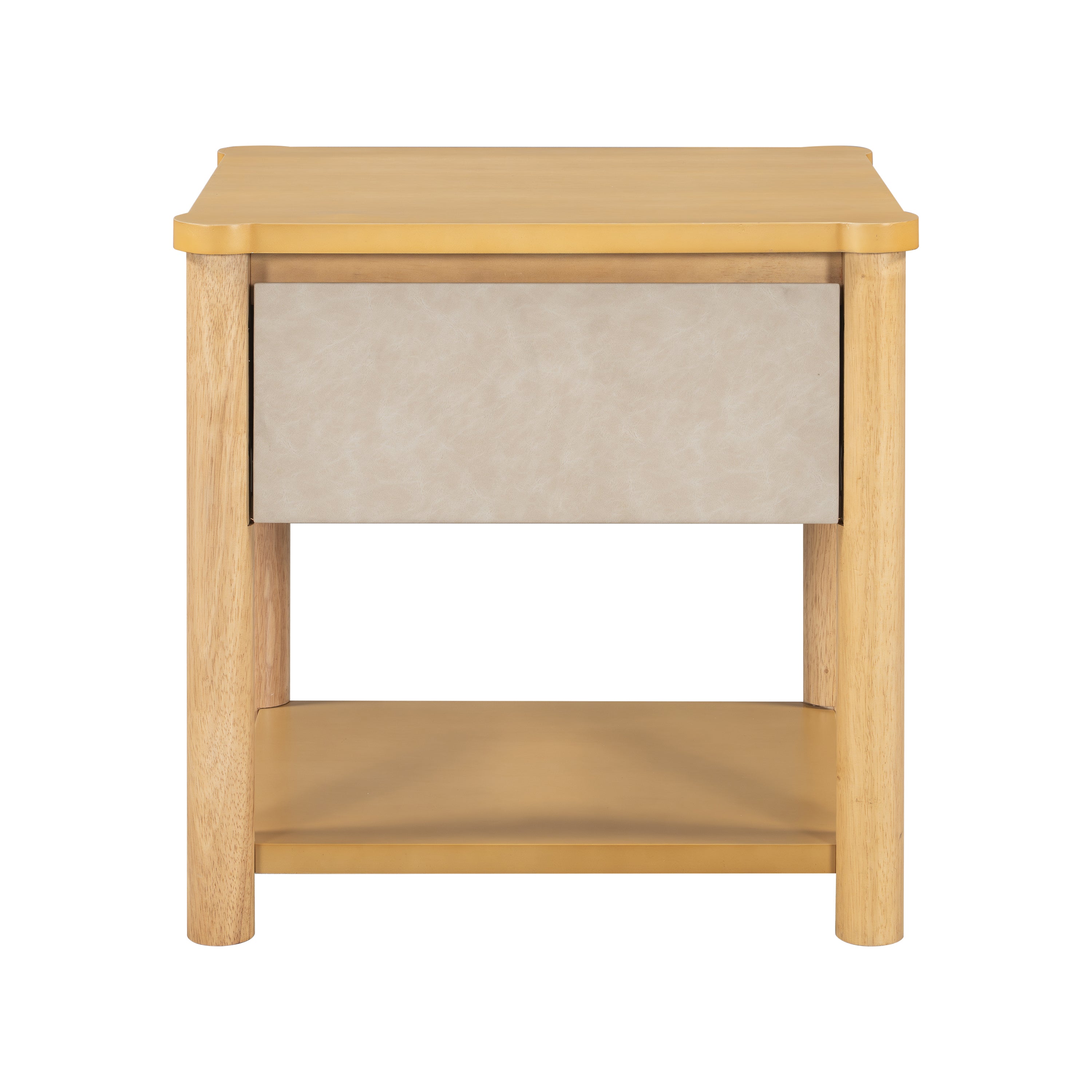Wood Nightstand Set - Modern Nightstands with Drawer