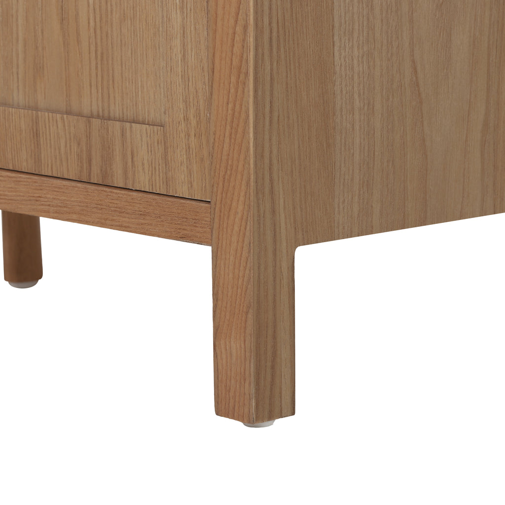 30 Inch Freestanding Farmhouse Bathroom Vanity with Integrated Sink Top