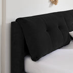 King Size Storage Upholstered Hydraulic Platform Bed