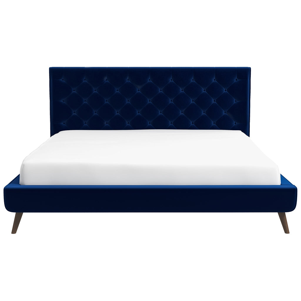 Dillon Velvet Upholstered Bed