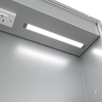 LED Lighted Medicine Cabinet with Mirror