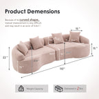 LY-025 Modular Sleeper Sectional Sofa
