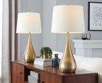29" Contemporary Metal Table Lamp