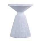 Cement Outdoor End Tables for Patio and Garden