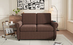57.9" Orisfur Pull Out Sofa Bed Loveseat