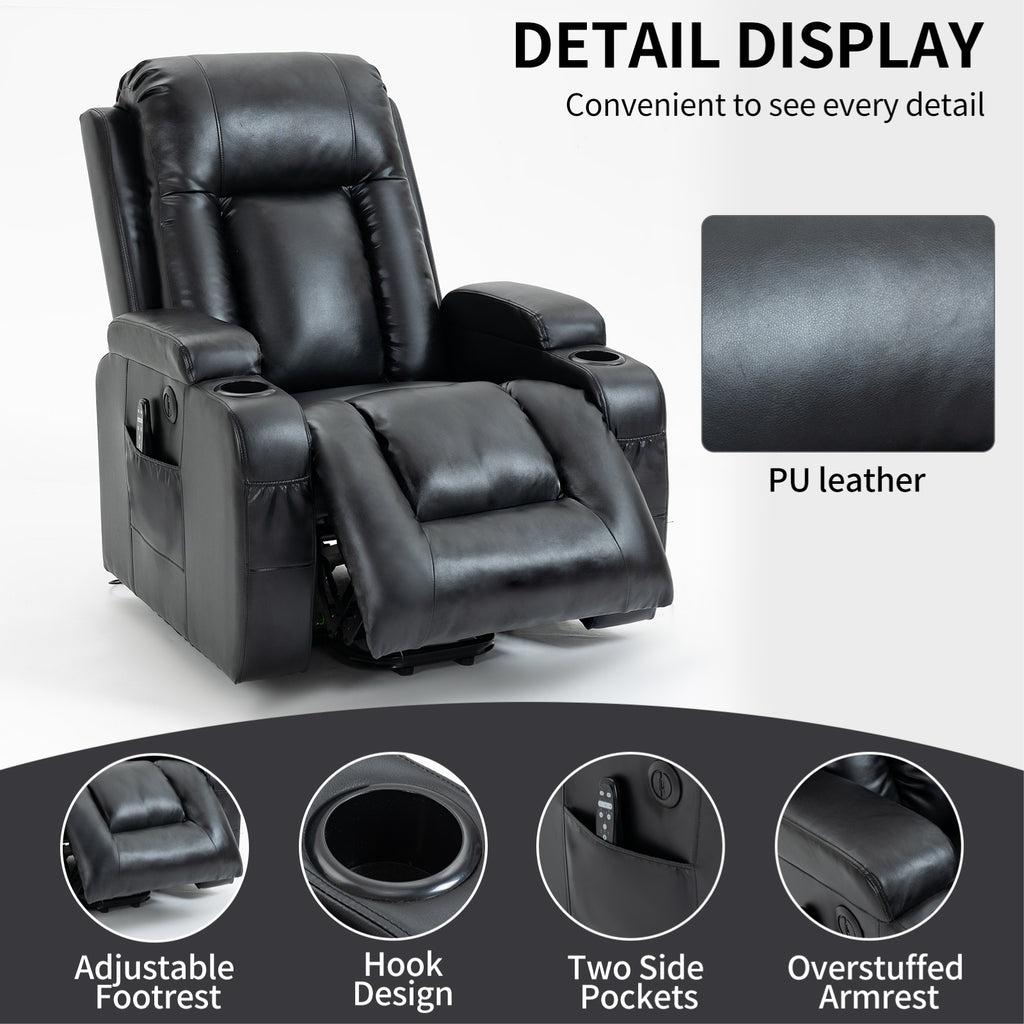 Infinite Position Power Lift Recliner Chair