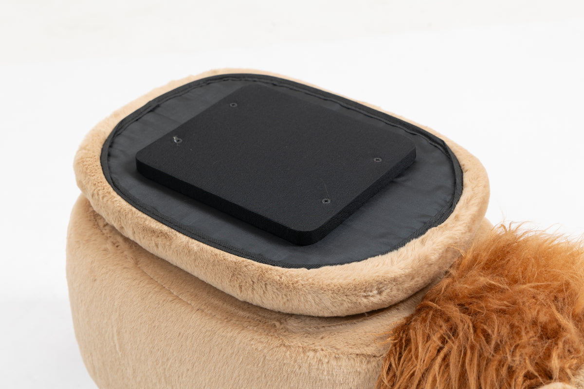 Luke the Lion Storage Ottoman